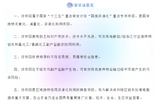 “鋁灰/副產(chǎn)鹽酸資源化利用項(xiàng)目”專家論證會